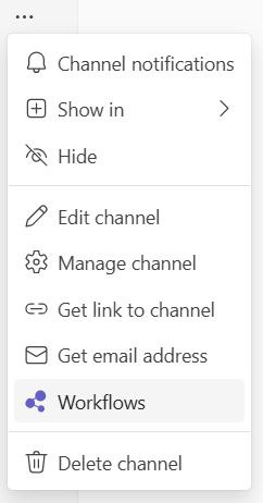 Teams integration