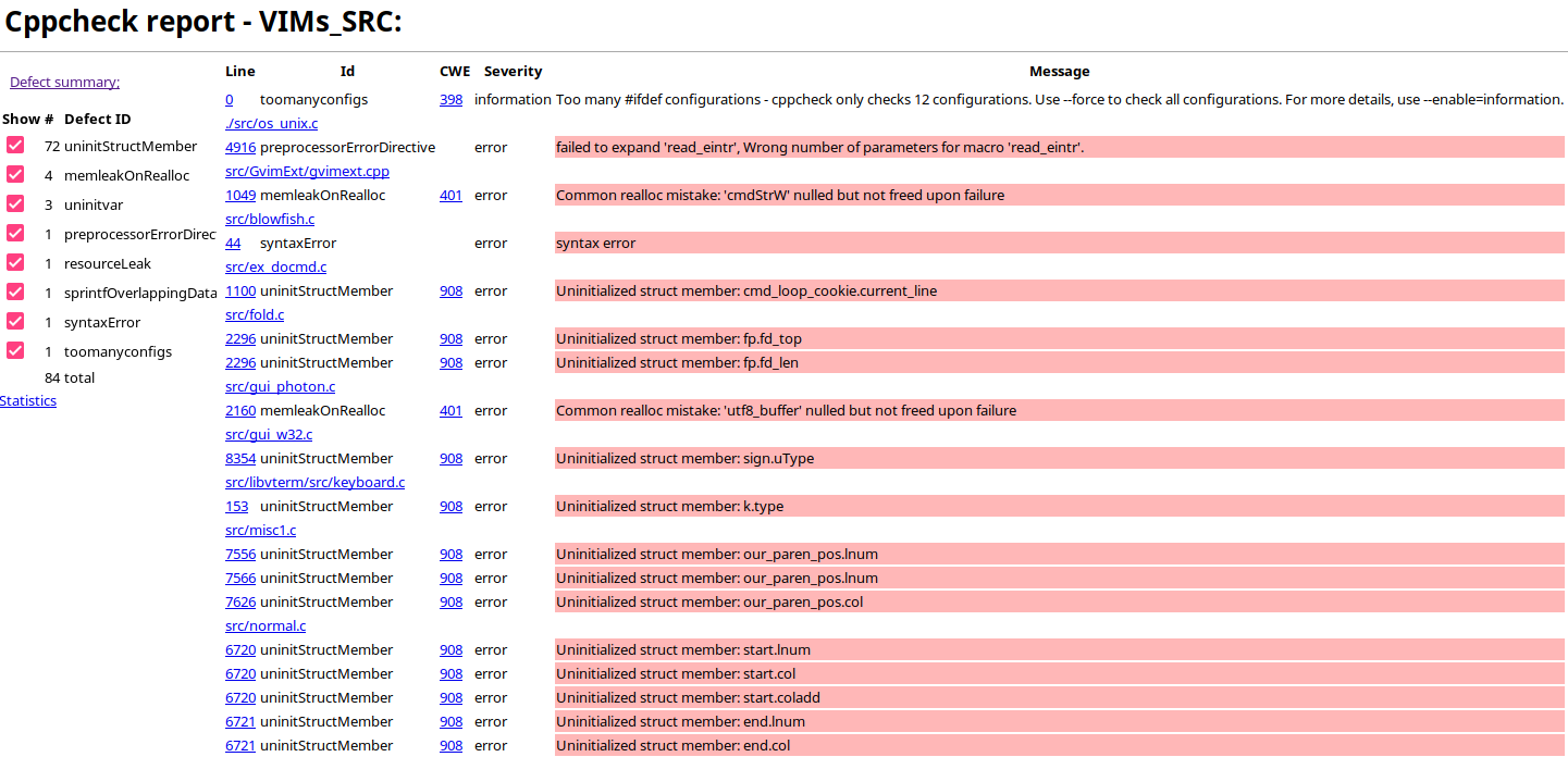 free for mac instal Cppcheck 2.11