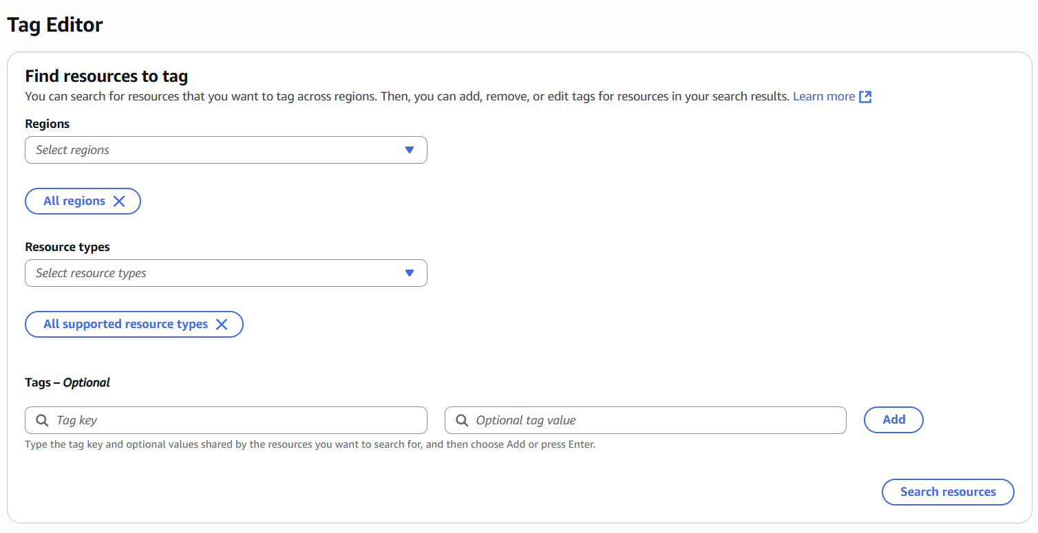 Tag editor Tag editor